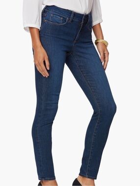 NYDJ Ami Skinny Jeans in Dark Blue Wash